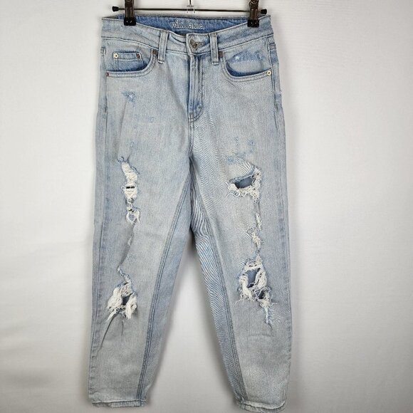 Wild Fable High Rise Mom Jeans 00 - Picture 1 of 4